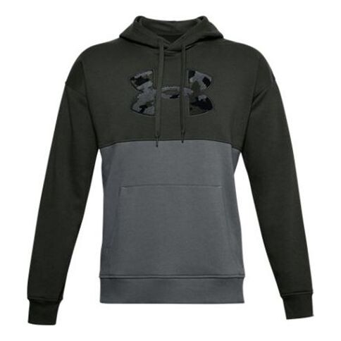 

Толстовка men's rival colorblock training sports fleece green Under Armour, зеленый