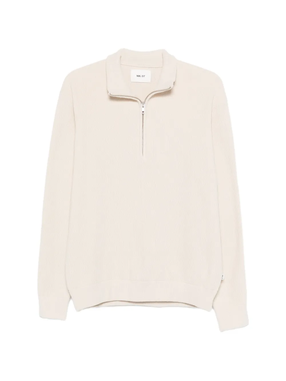 

Свитер Danny 6429 с наполовину застегивающейся молнией Nn07, бежевый