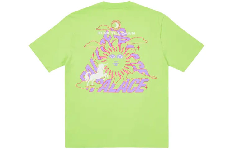 

PALACE Футболка унисекс светло-зеленая, Зеленый, PALACE Футболка унисекс светло-зеленая