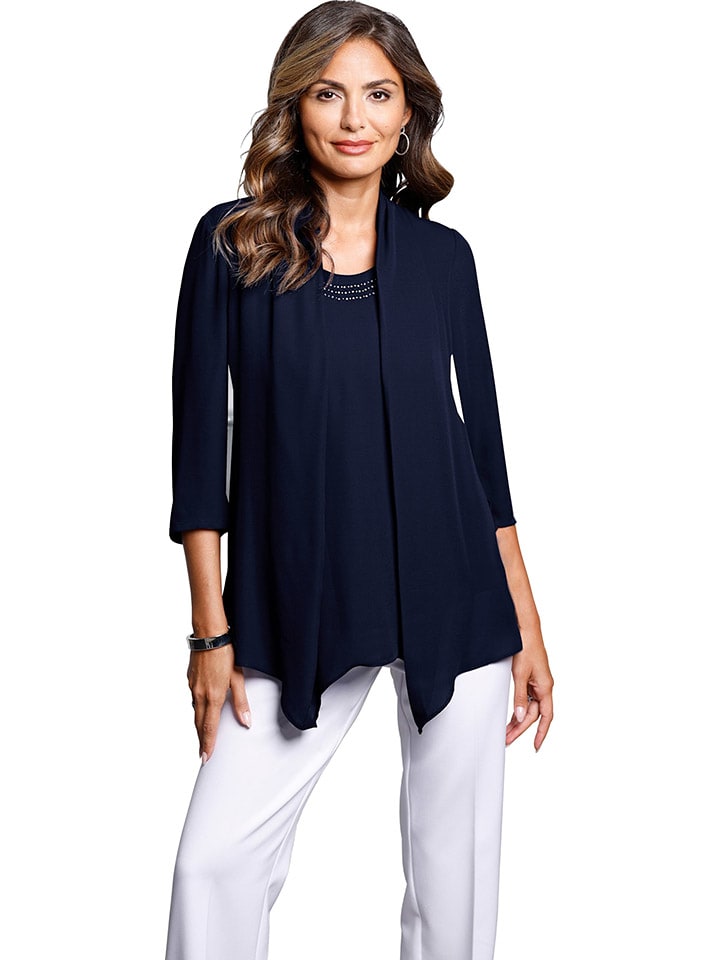 

WITT WEIDEN Блузка темно-синего цвета