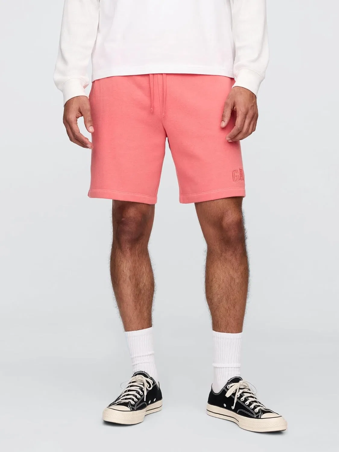 Мужские шорты Gap Heritage Logo, Watermelon Ice — фото 2