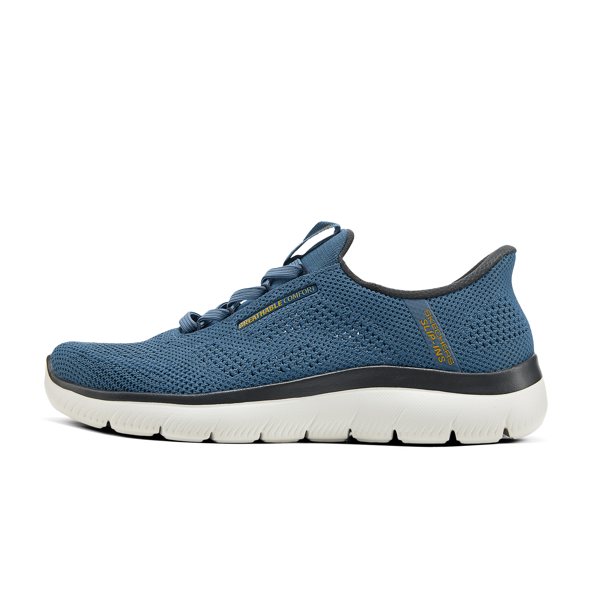 

Skechers Низкие повседневные туфли-слипоны, мужские, синие