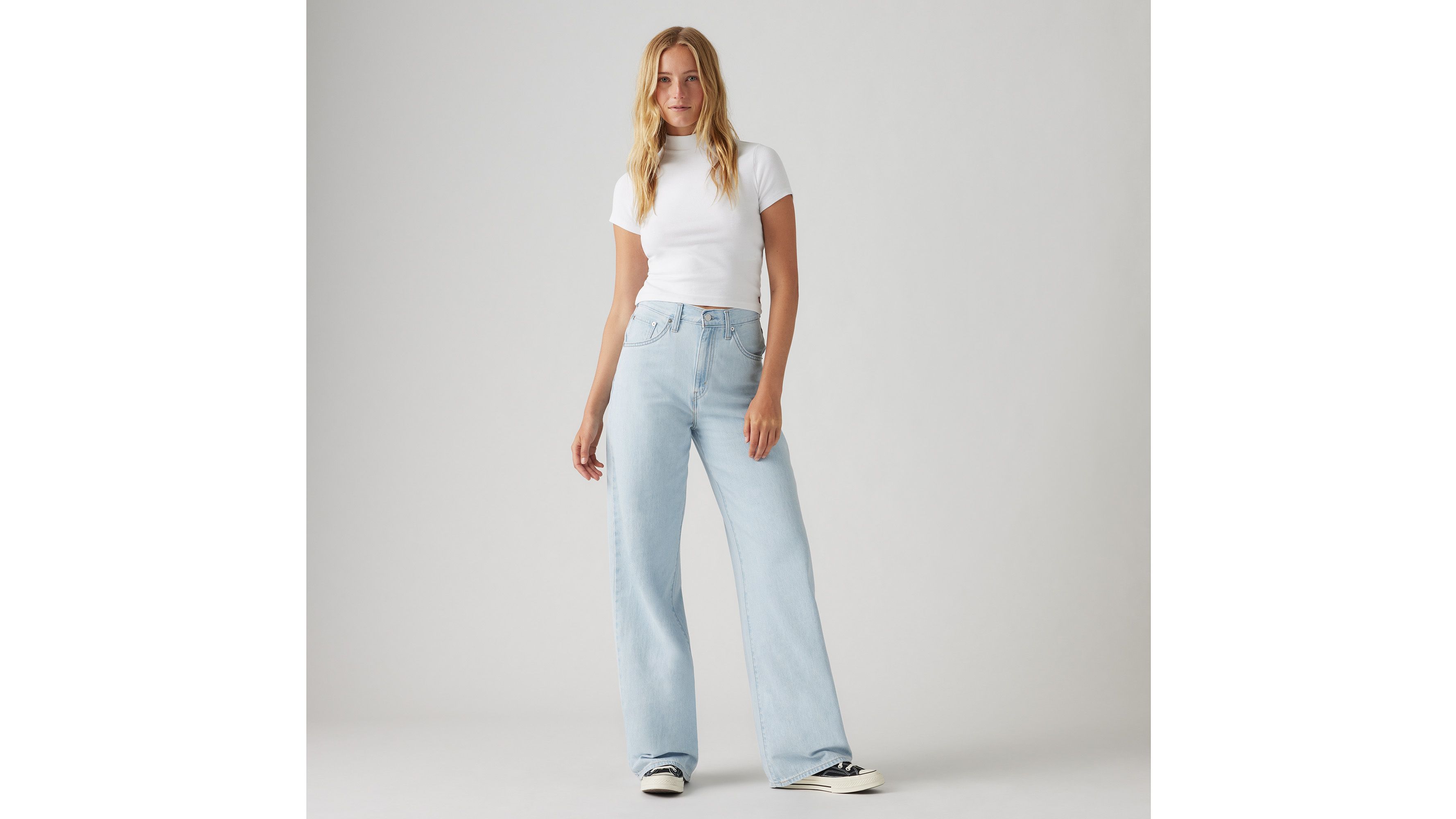 Женские мешковатые джинсы Cinch Levi's, цвет Never Going To Change - Light Wash — фото 4