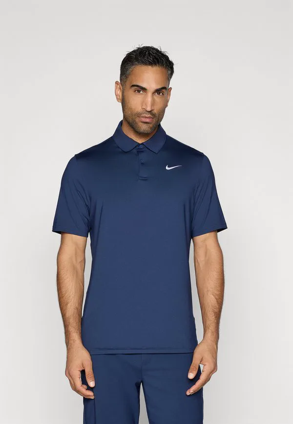 Однотонная рубашка поло Nike Golf, College Navy/White