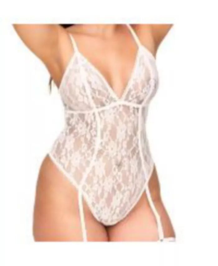 

Нижнее белье Clarisse Bodysuit Plus Size Adore Me, белый