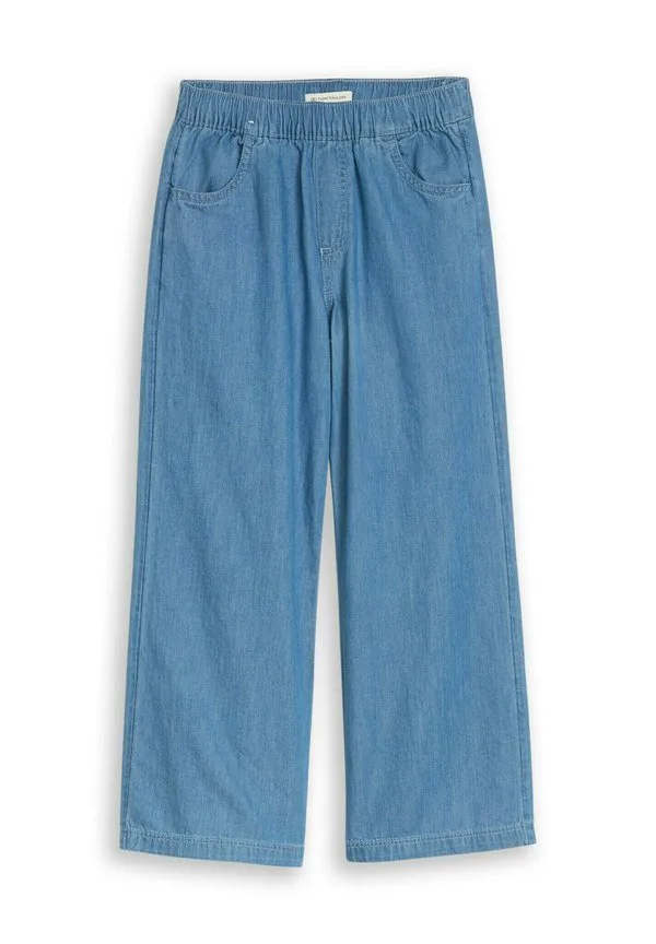 Джинсы свободного кроя с широкими штанинами Tom Tailor, Mid Stone Bright Blue Denim