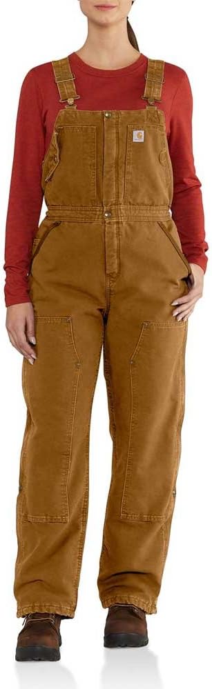 

Carhartt Women's Weathered Duck Wildwood комбинезон, Carhartt Brown