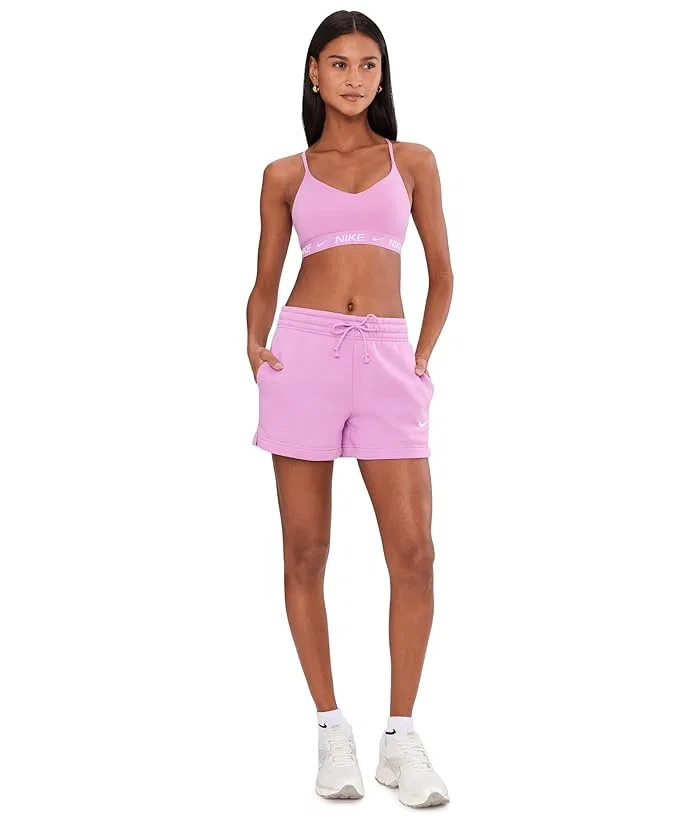 Шорты флисовые Sportswear Phoenix Fleece Nike, Light Magenta/Sail — фото 2