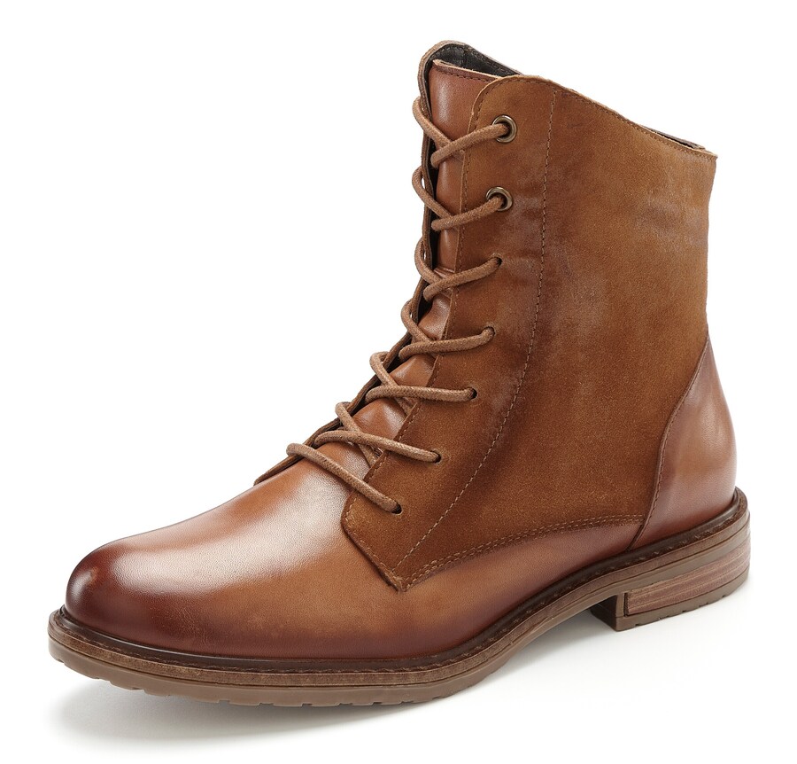 Ботильоны на шнуровке LASCANA, Brown