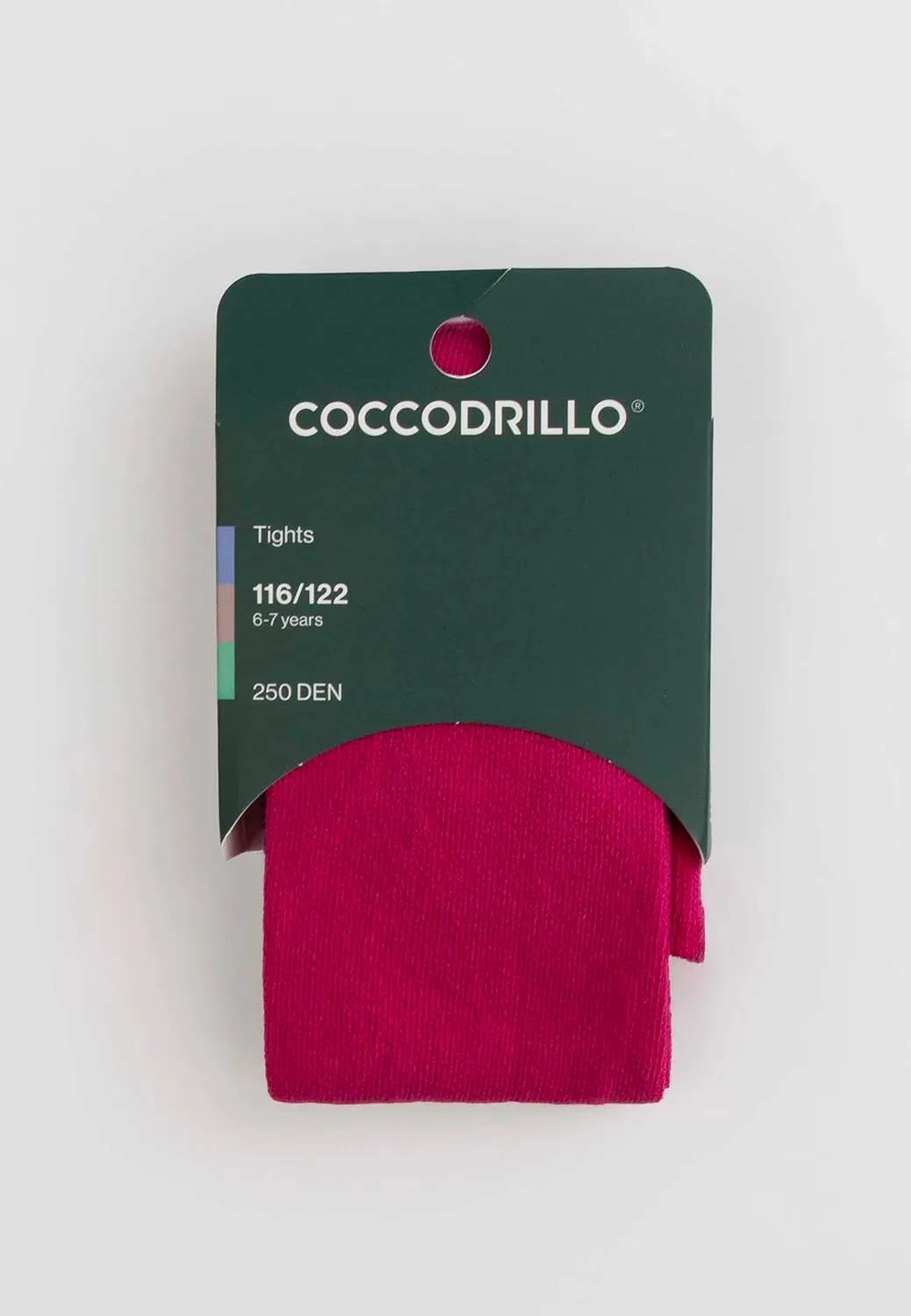 Колготки детские Coccodrillo, фуксия