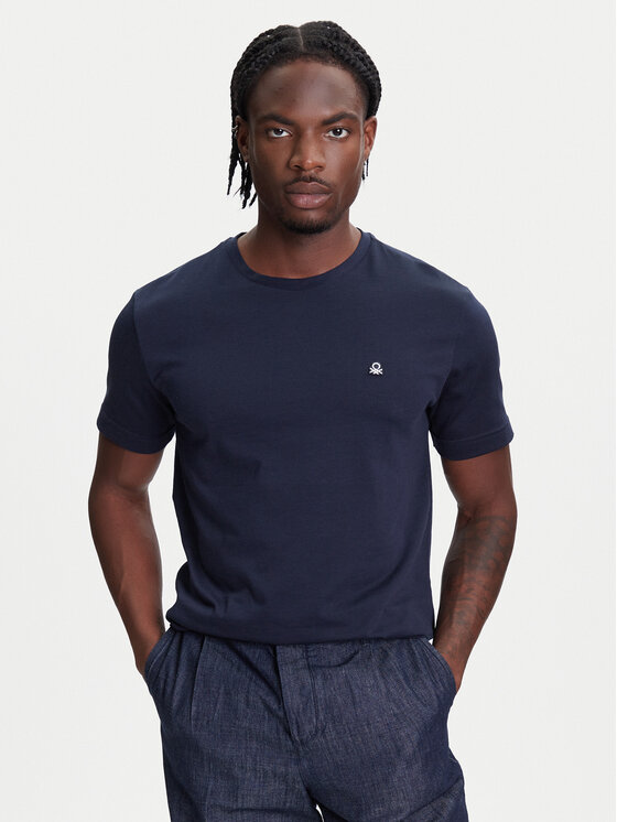 

Футболка свободного кроя 3M4WU1088 United Colors Of Benetton, синий