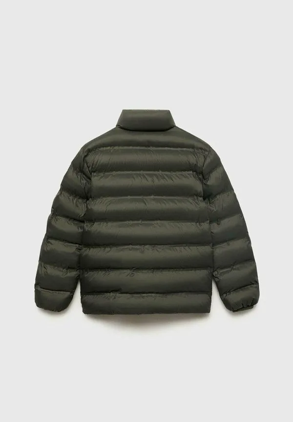 Детская зимняя куртка Mango Kids, Medium Green — фото 4
