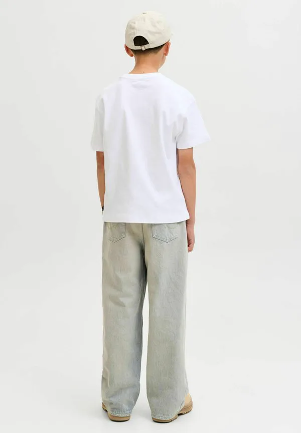 Джинсы свободного кроя с широкой посадкой jjidave jjoriginal Jack & Jones Junior, Blue Denim — фото 3
