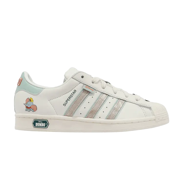 

Кроссовки adidas Disney x Superstar 'Dumbo', белый