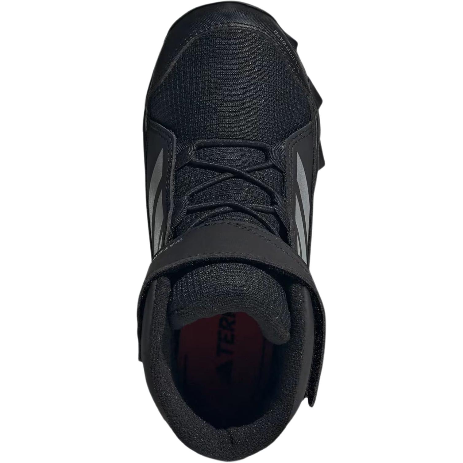 Adidas Тerrex Snow CF высокие детские туристические ботинки black — фото 4