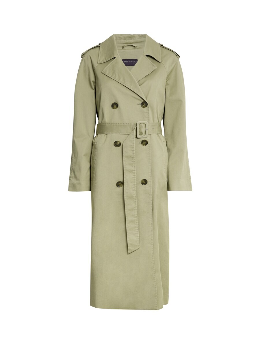 

Пальто Marks & Spencer Between-Seasons Coat, хаки