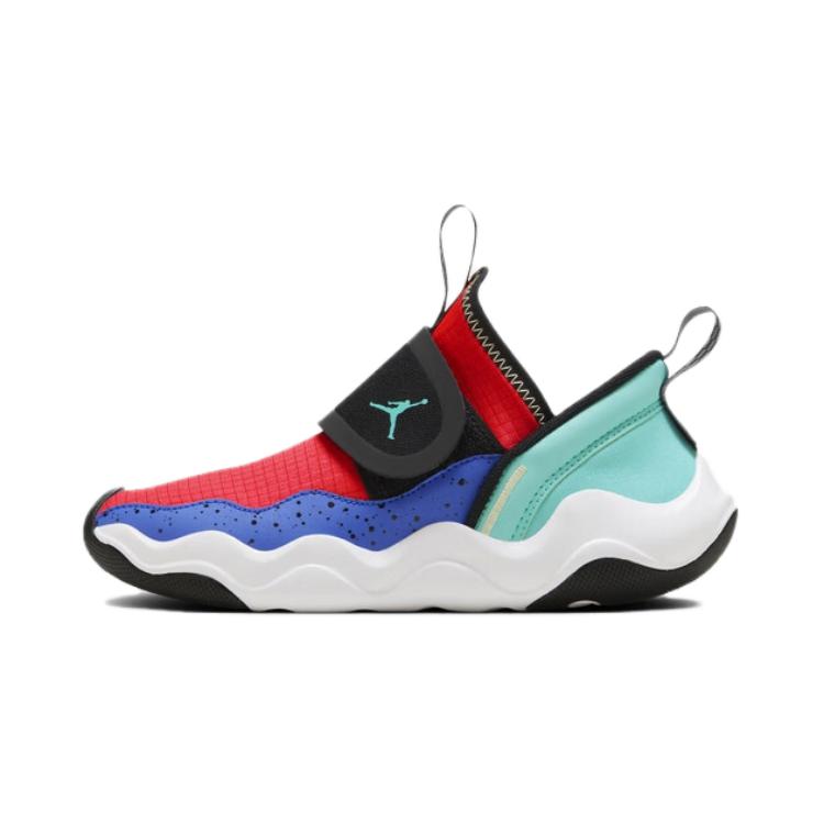 

Кроссовки Jordan Low-Top для детей 3-7 лет, черный/благородный изумрудно-зеленый/привлекательный красный