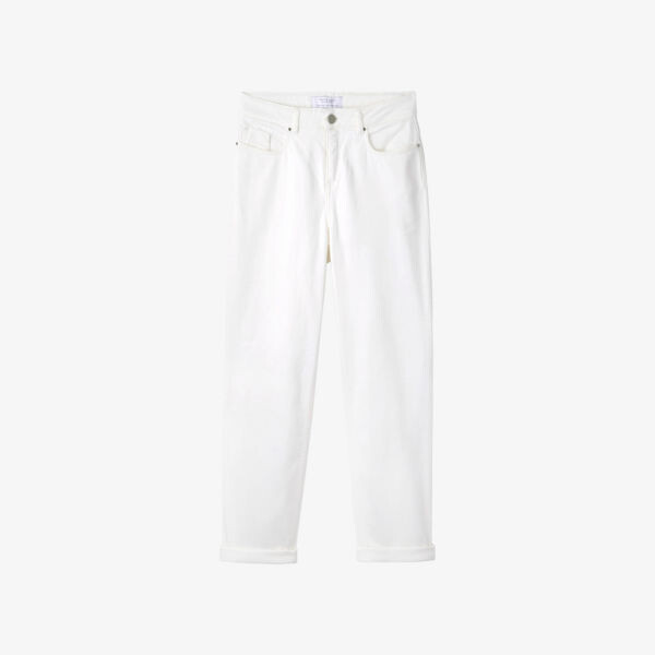 

Джинсы-бойфренды brompton из органического хлопка The White Company, белый