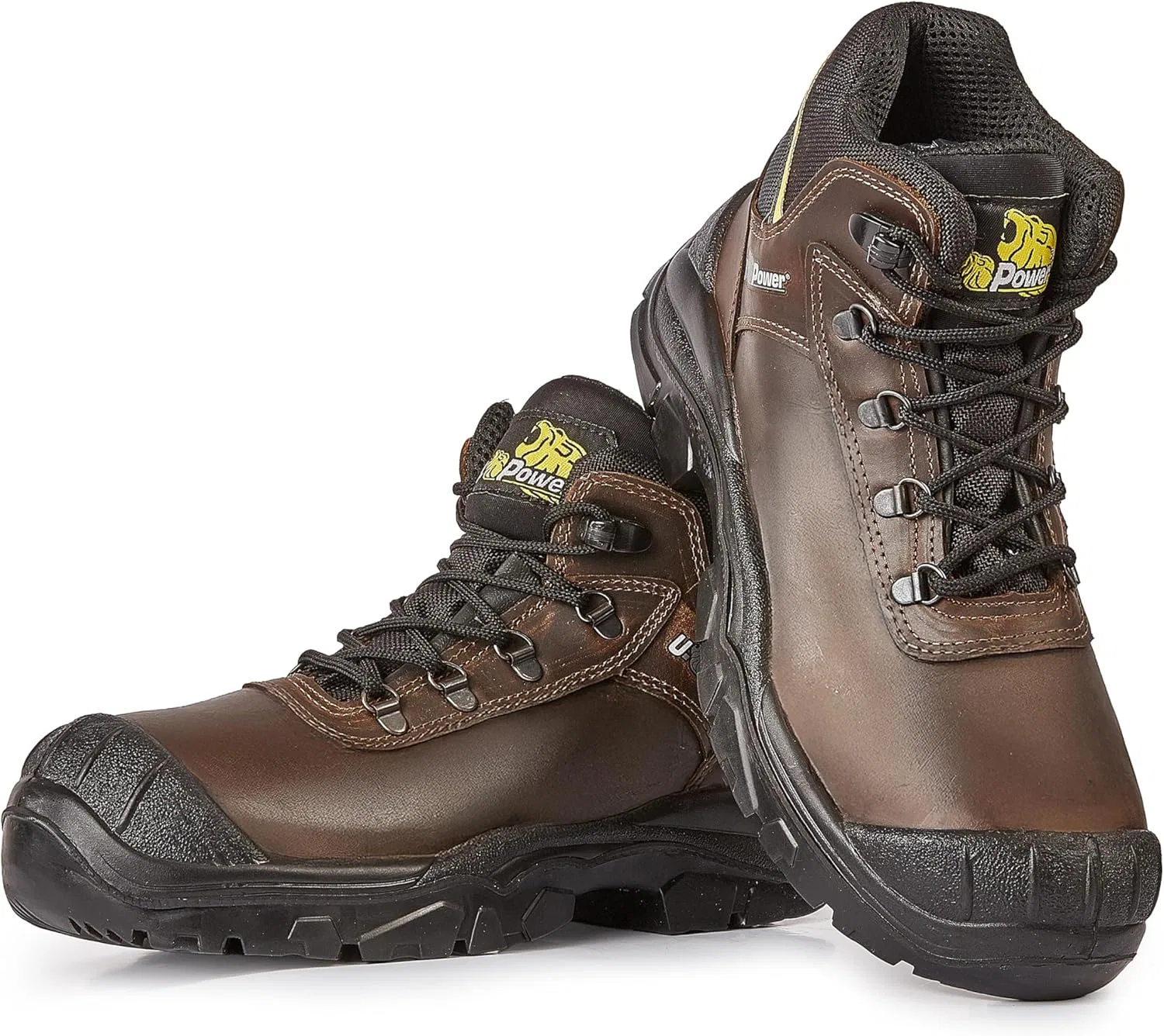 Мужские защитные ботинки U Power Latitude RS L S3 Fo Sr, Dark Brown Black — фото 4