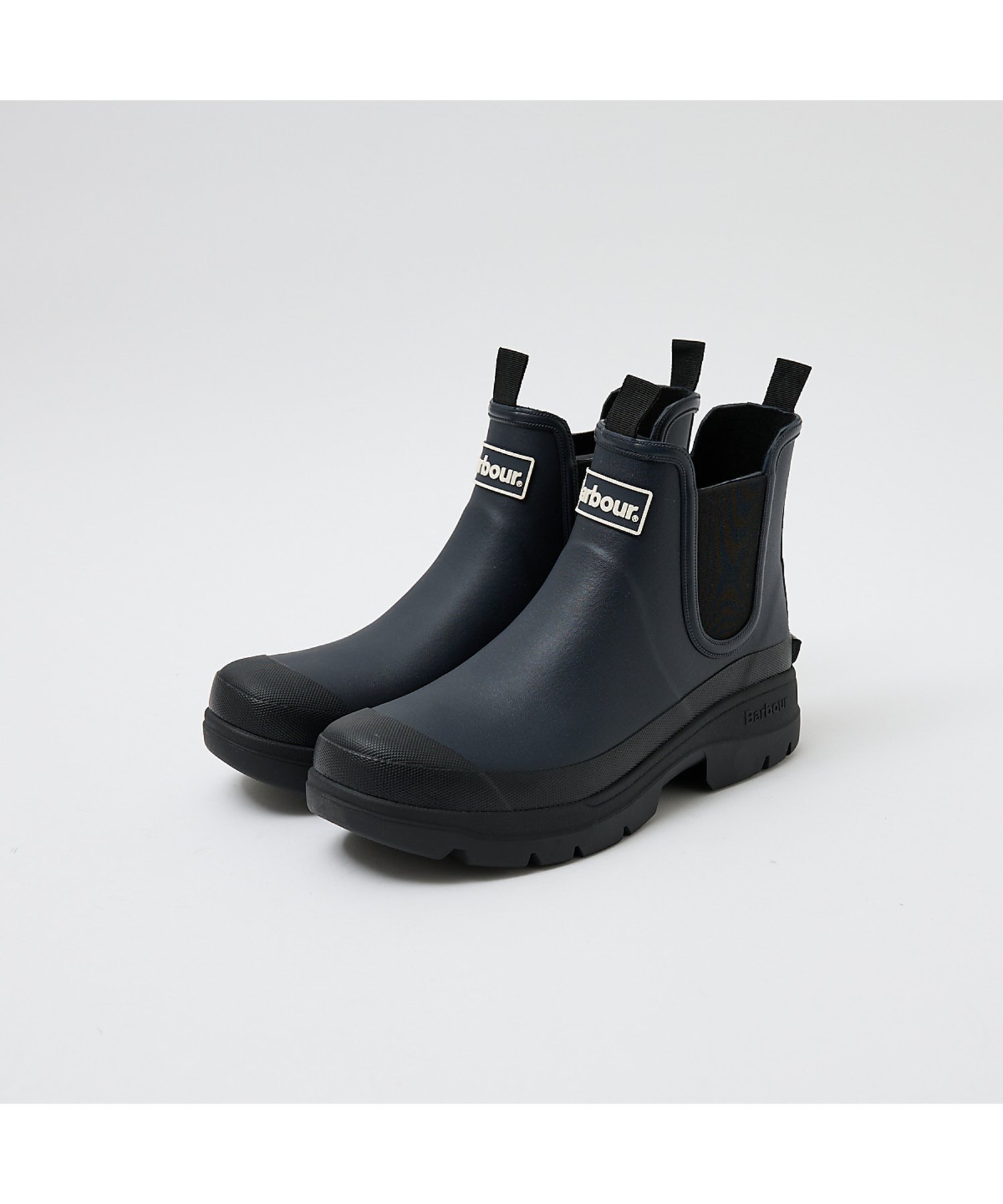 Дождевые сапоги BARBOUR Nimbus Side Gore Short Rain Boots Abahouse Lastword, Navy