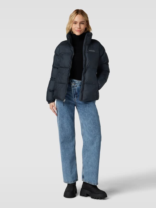 

Стеганая куртка с воротником стойкой модель Puffect Jacket Columbia, черный