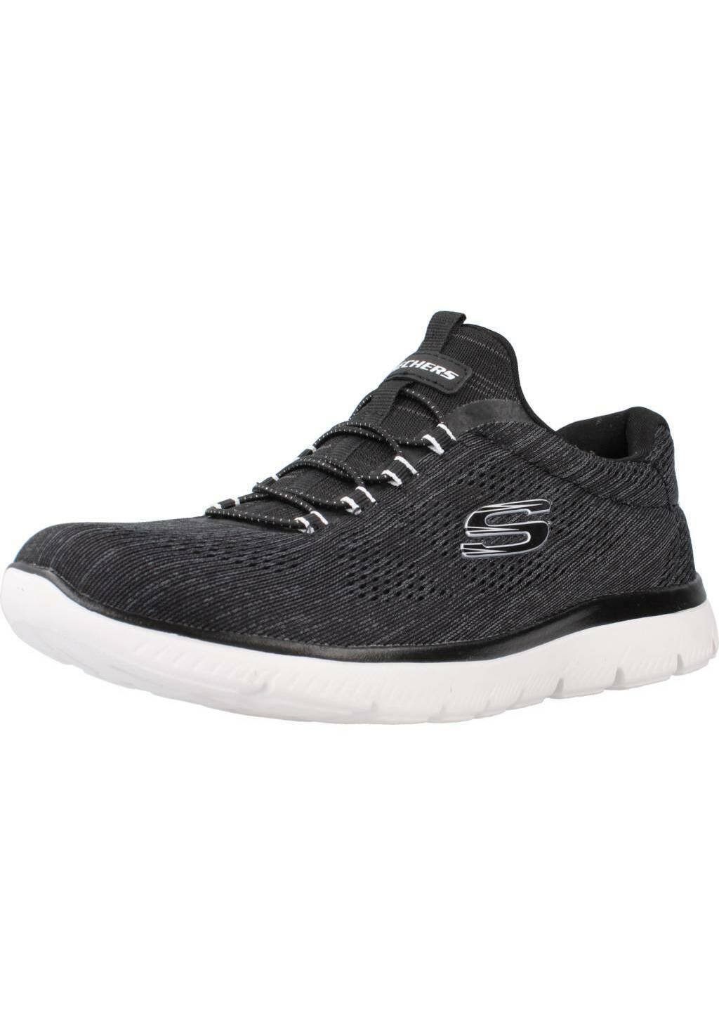 Низкие кеды SUMMITS Skechers, черный