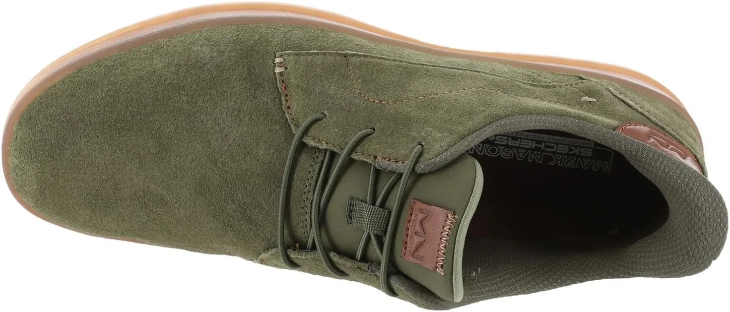 Лоферы Skechers Mark Nason New Wave Cup Mn X Skx 3 Eye Suede, оливковый — фото 2