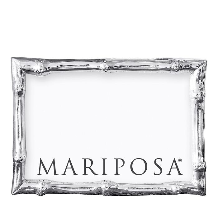 

Рамка Mariposa под бамбук серебристого цвета, 4 x 6 дюймов, серебряный