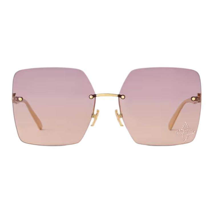

LOUIS VUITTON Солнцезащитные очки, Gold