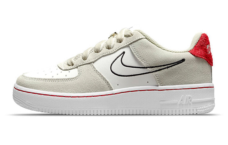 Кроссовки Air Force 1 LV8 S50 GS 'Light Stone University Red'