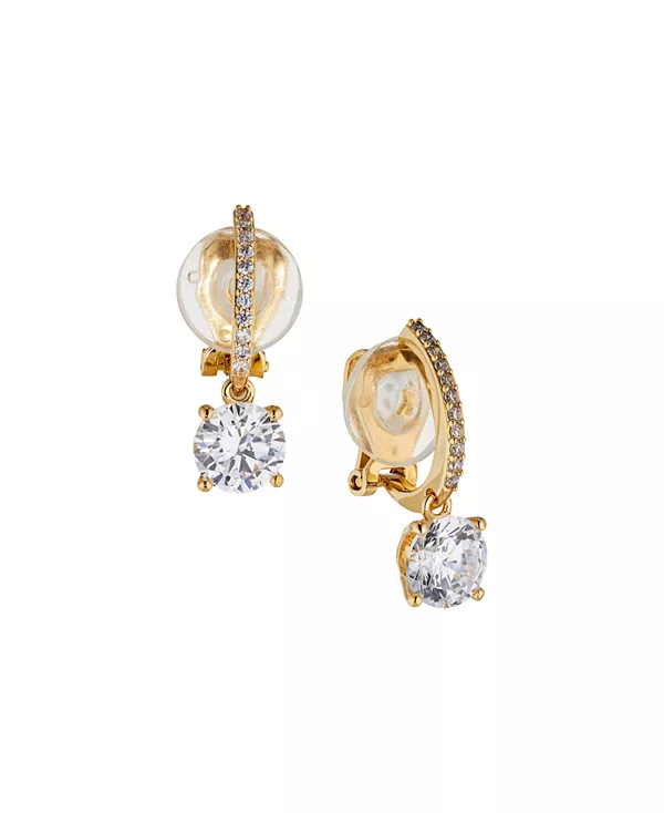 

Серьги-Клипсы с покрытием из 18-каратного золота, созданные для Macy's Eliot Danori, gold-plated