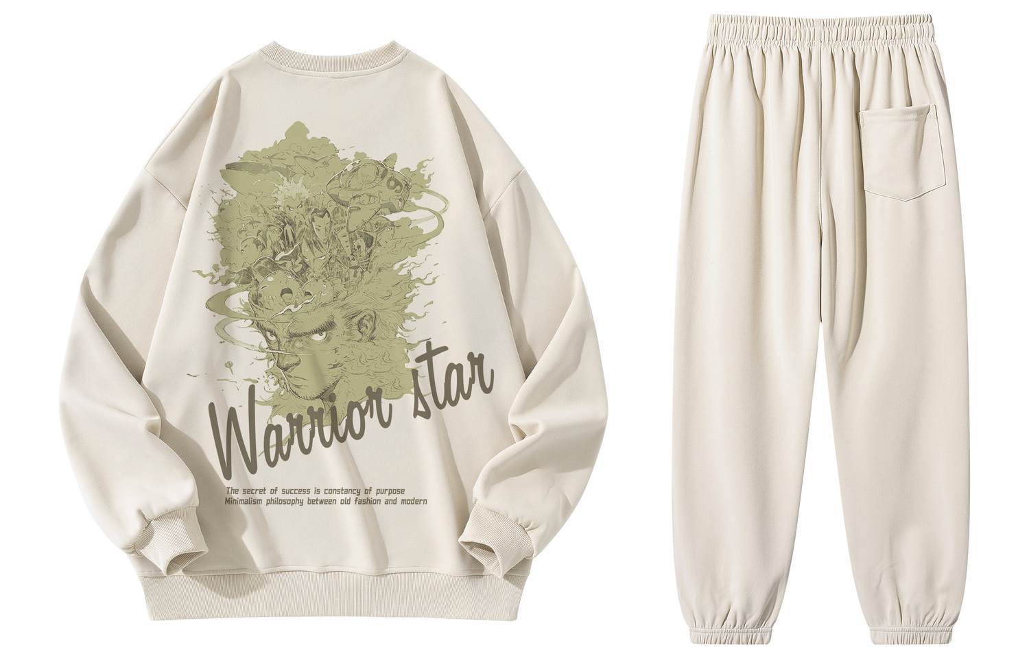 

Комплект Sweatshirt Sets Unisex WARRIOR