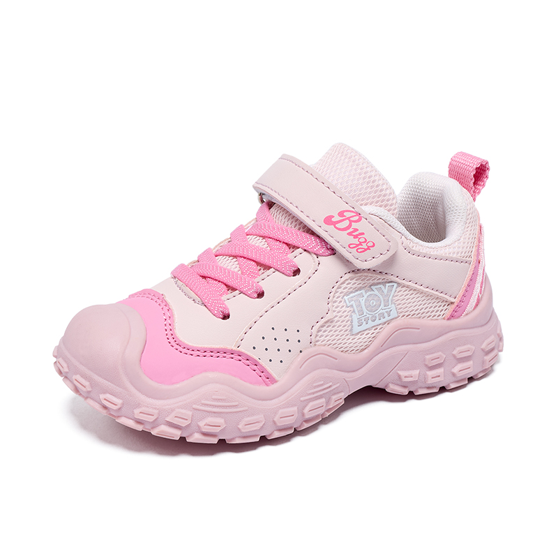 

Кроссовки для бега для детей: противоскользящие, дышащие, быстросохнущие, легкие, с амортизацией Disney, розовый