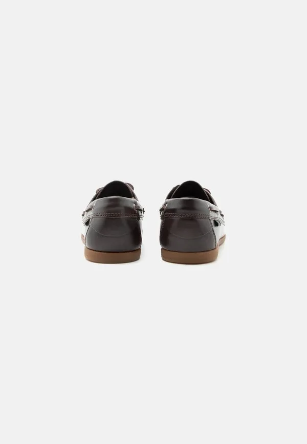 Лоферы charmouth на шнуровке Clarks, Brown — фото 3