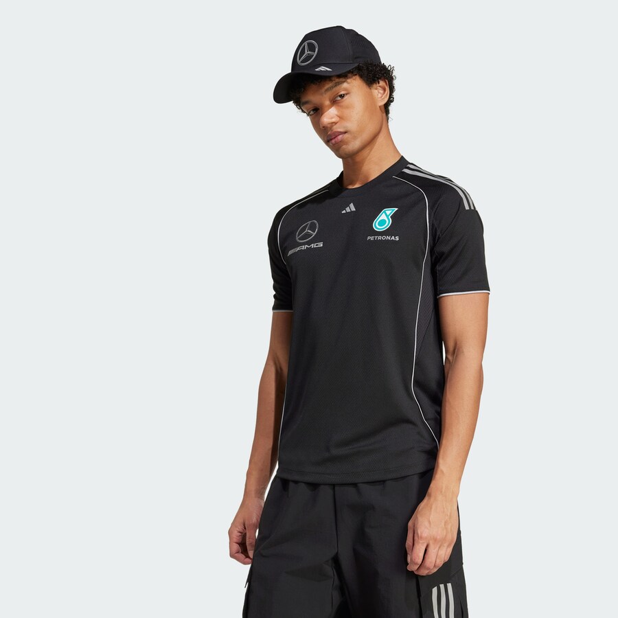 Рубашка performance ADIDAS PERFORMANCE, черный — фото 2