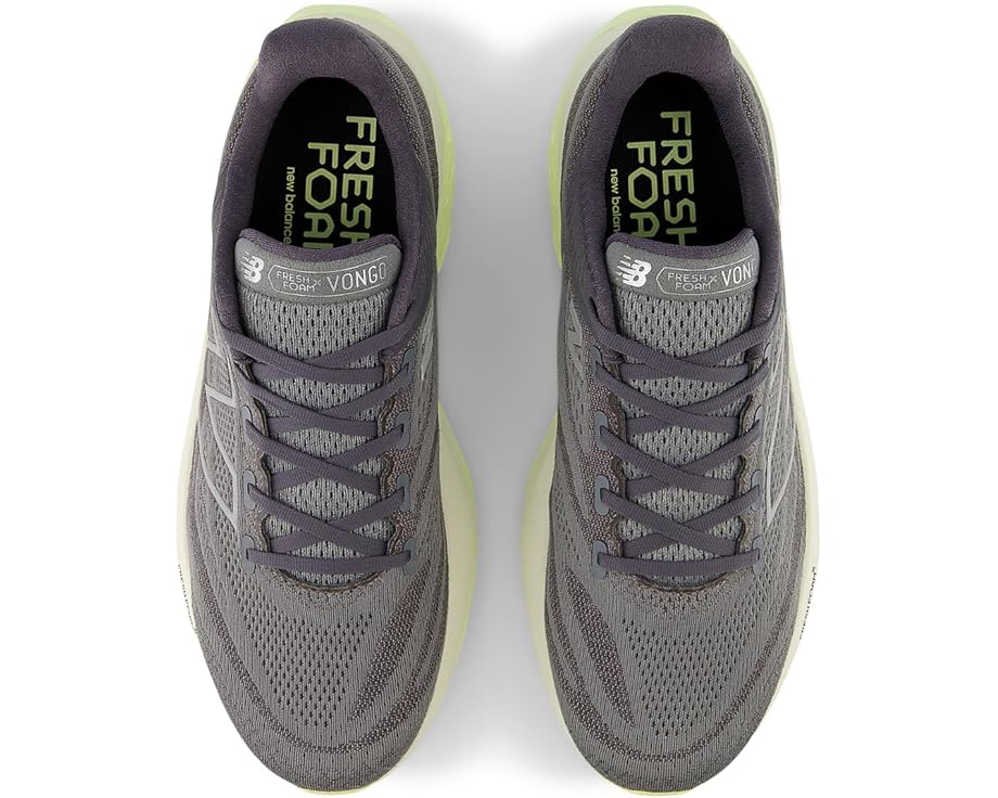 Кроссовки New Balance Fresh Foam X Vongo v6, цвет Harbor Grey/Limelight — фото 2