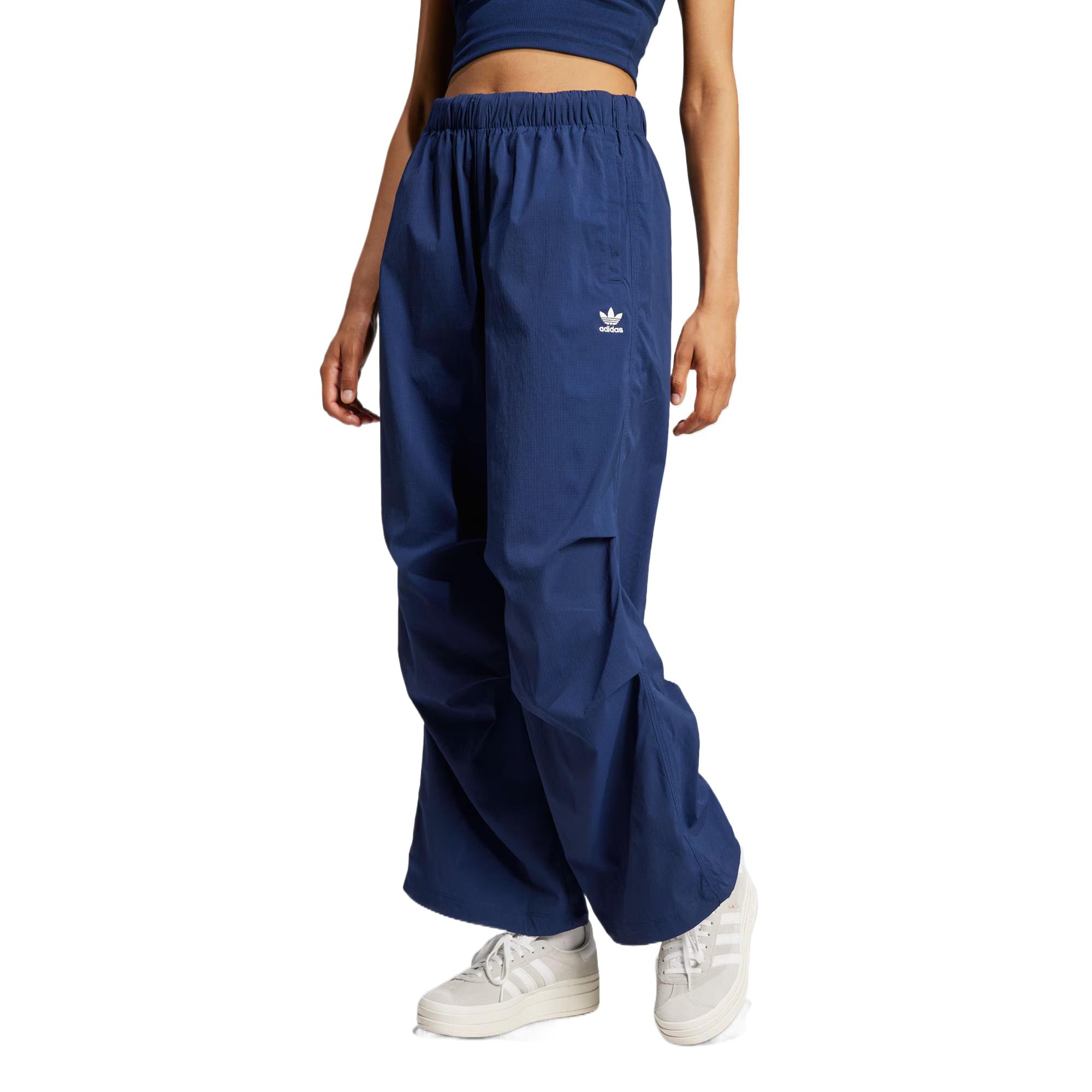 Adidas Originals Парашютные вязаные спортивные штаны Women's Dark Indigo — фото 2