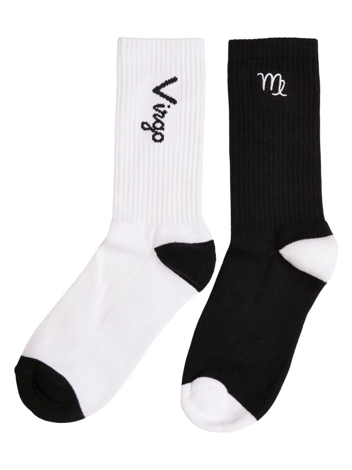 

Носки Urban Classics, цвет black/white virgo