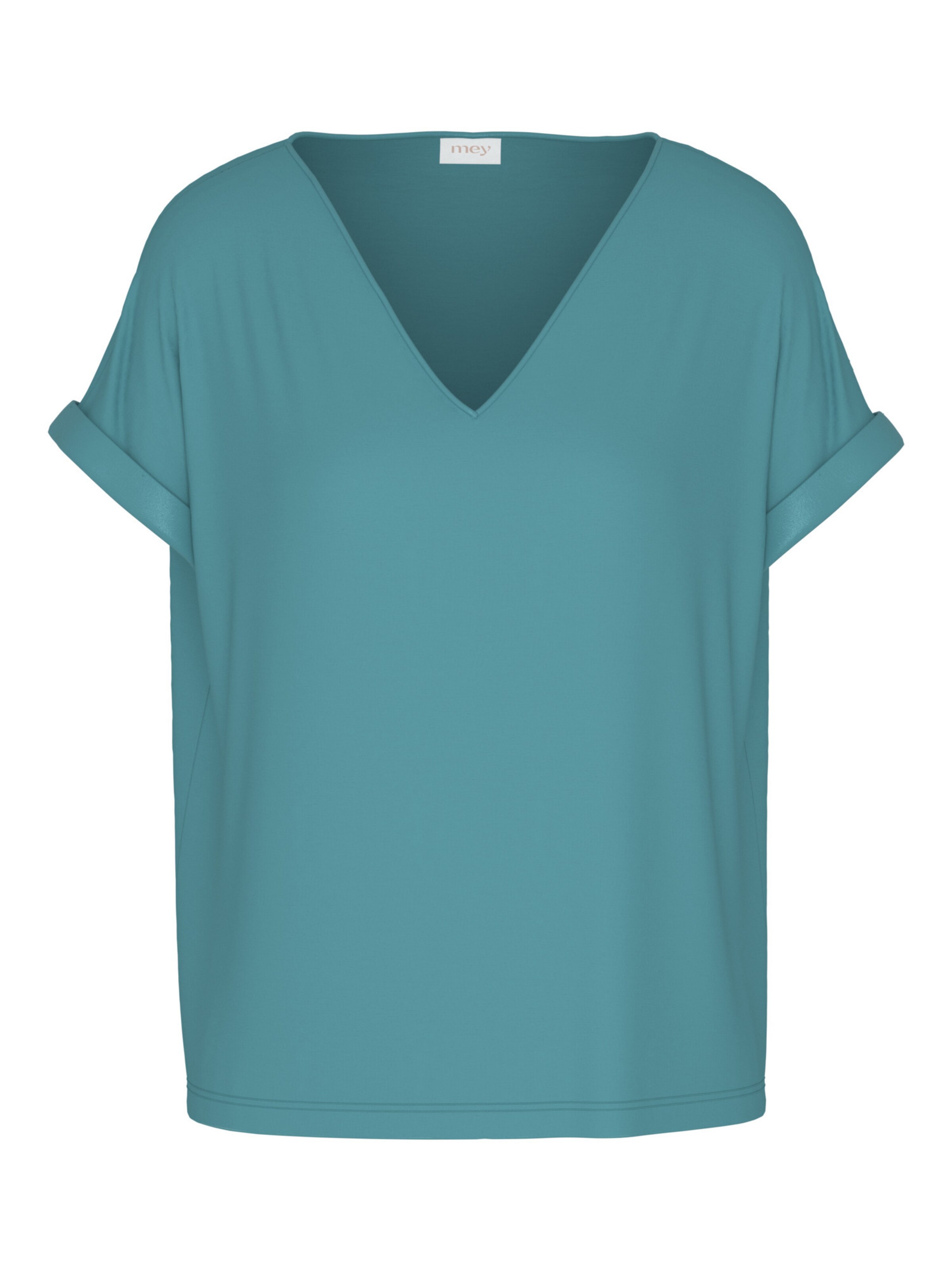 

Mey Пижамная рубашка 'Pure Chic' в цвете Petrol