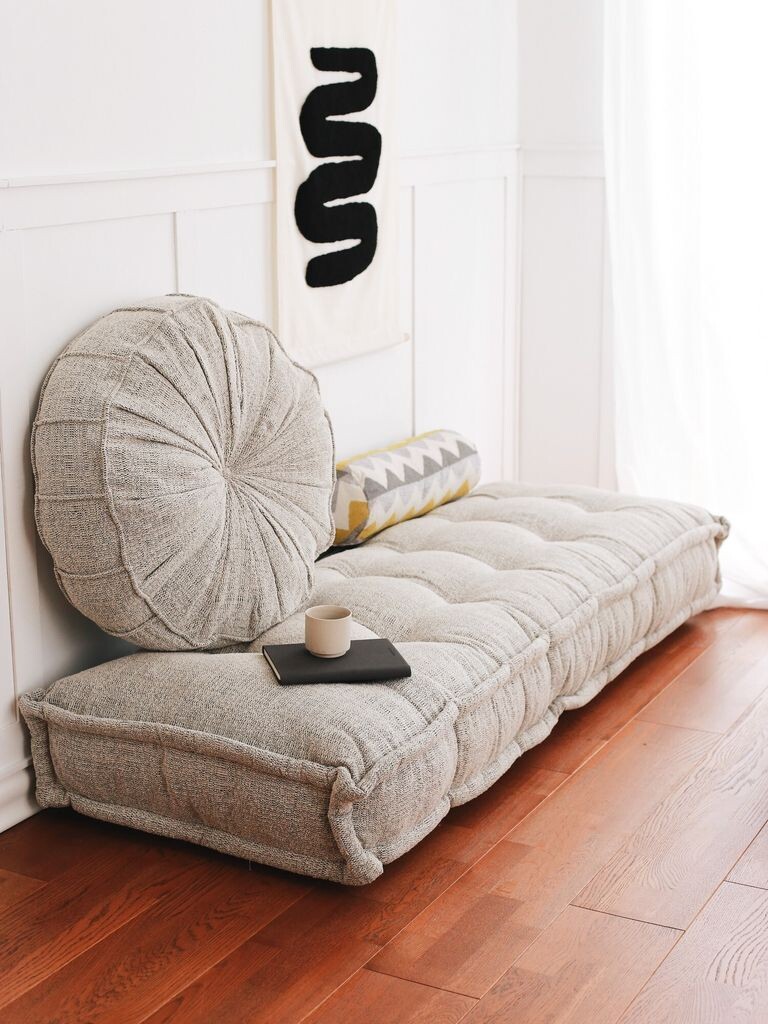 

Hanah Home, Boho Dokuma - Grey, подушка, серый, 180 x 68 x 22 см