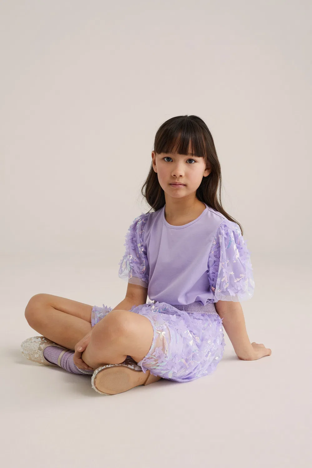 Футболка We Fashion, Lavender — фото 4