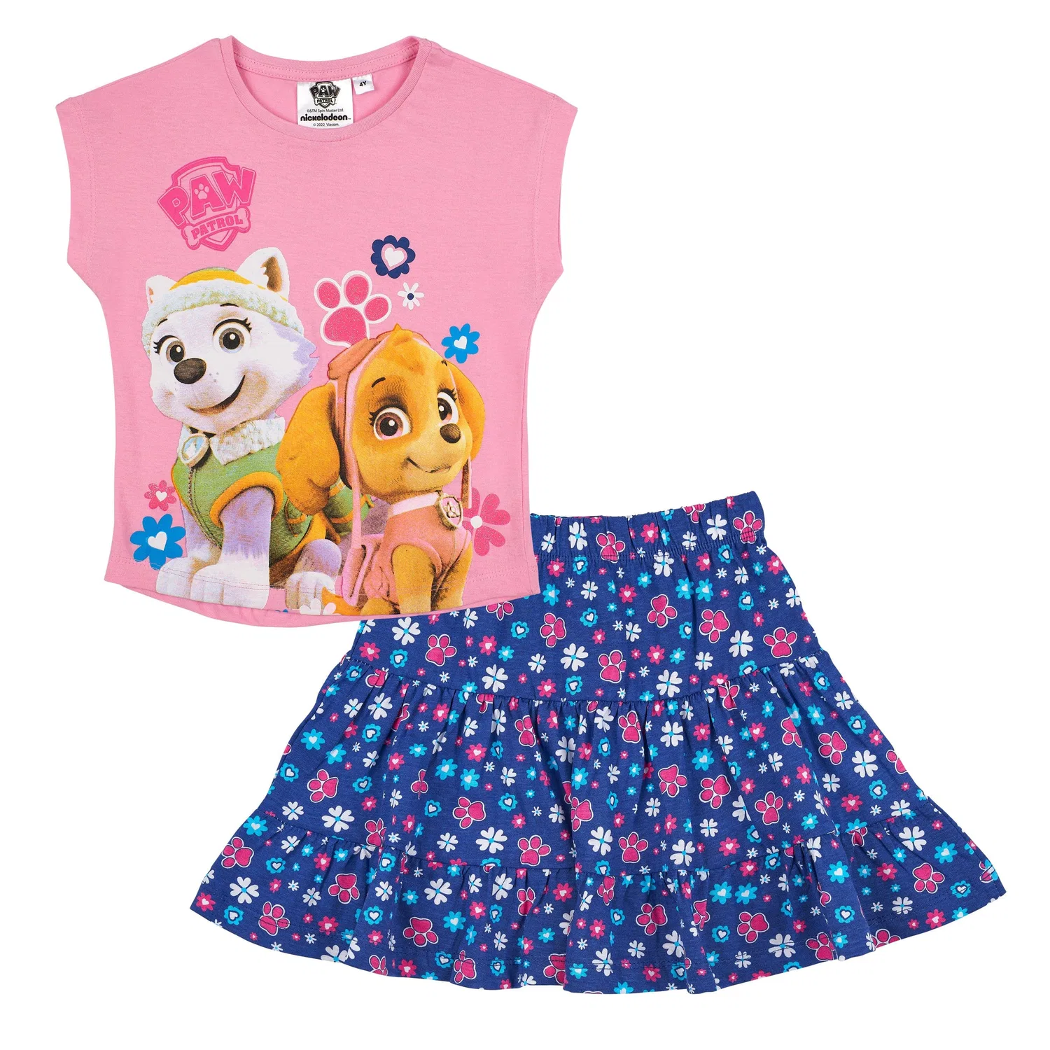 Набор одежды с принтом Skye, Paw Patrol, розовый