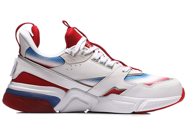 Кроссовки 001 r 1 неделя моды в Париже Li-Ning, белый — фото 3