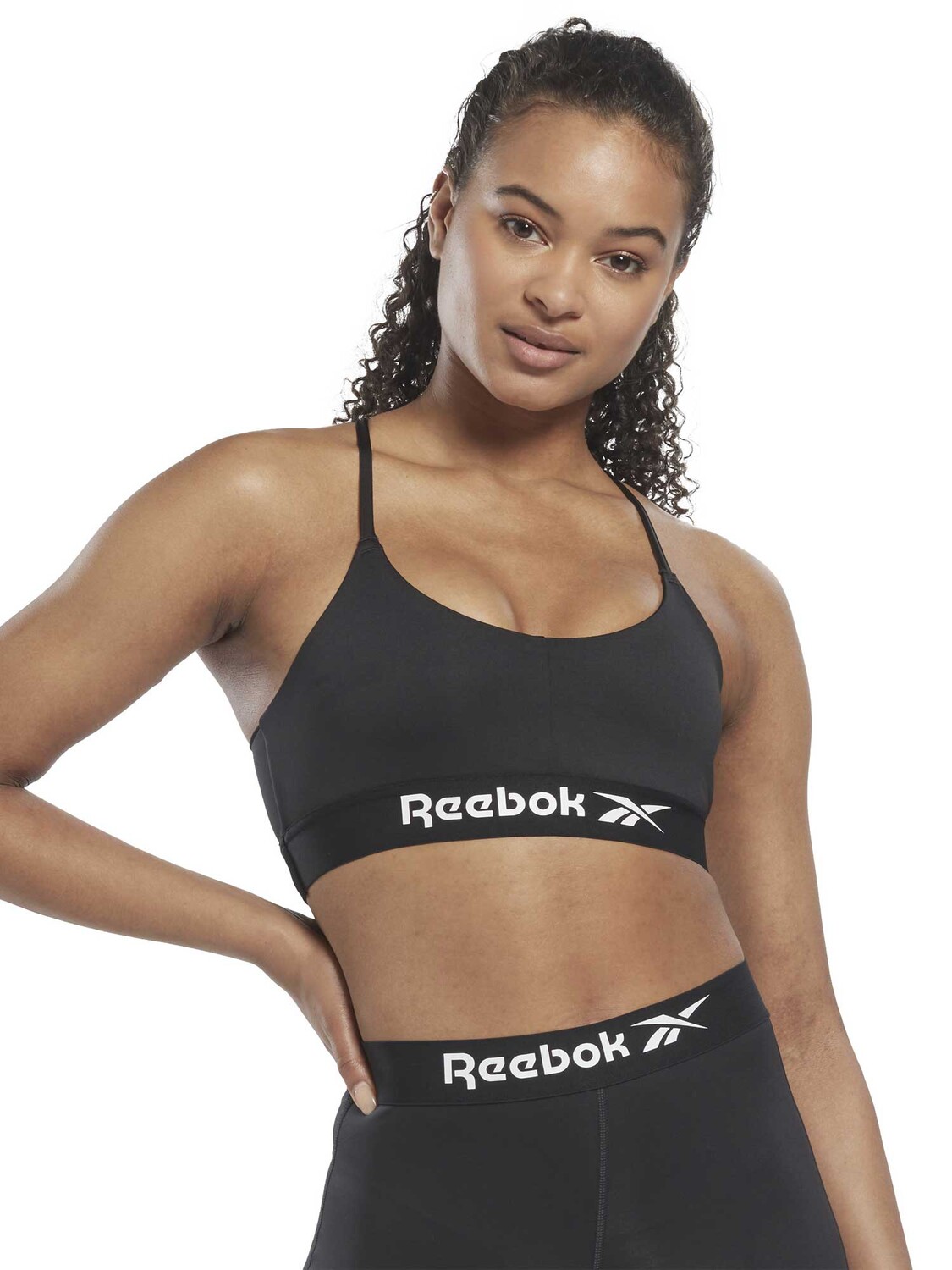 

Спортивный бюстгальтер Reebok Workout Ready Basic Bra, черный