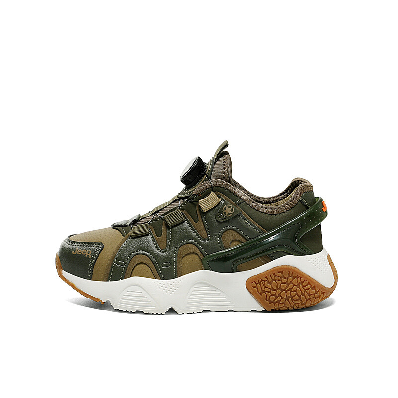 

Кроссовки Jeep Kids Lifestyle Shoes Kids Low-top Military Green, хаки