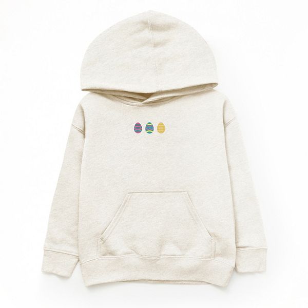 

Молодежный худи с вышитыми пасхальными яйцами The Juniper Shop, Natural