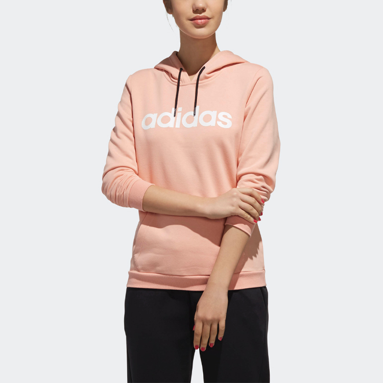 Свитшот женский серо-розовый Adidas Neo — фото 4