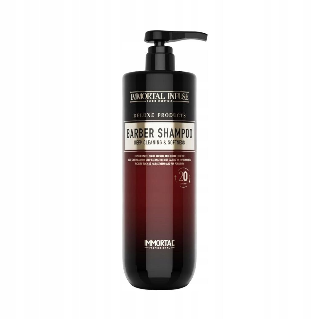 

Шампунь для волос IMMORTAL BARBER SHAMPOO - 1000мл Inna Marka