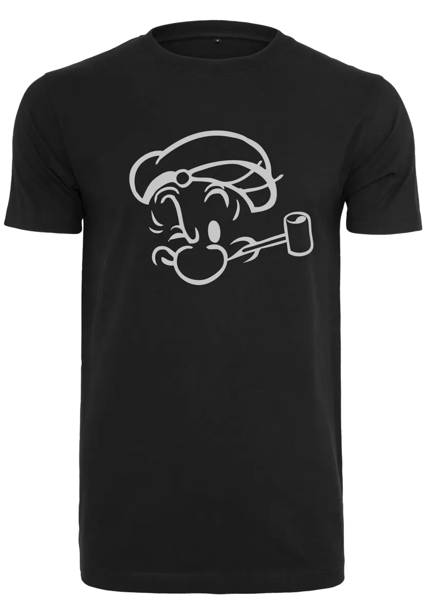 

Рубашка с короткими рукавами Merchcode " Merchcode Men's Popeye Face Sketch Tee", черный