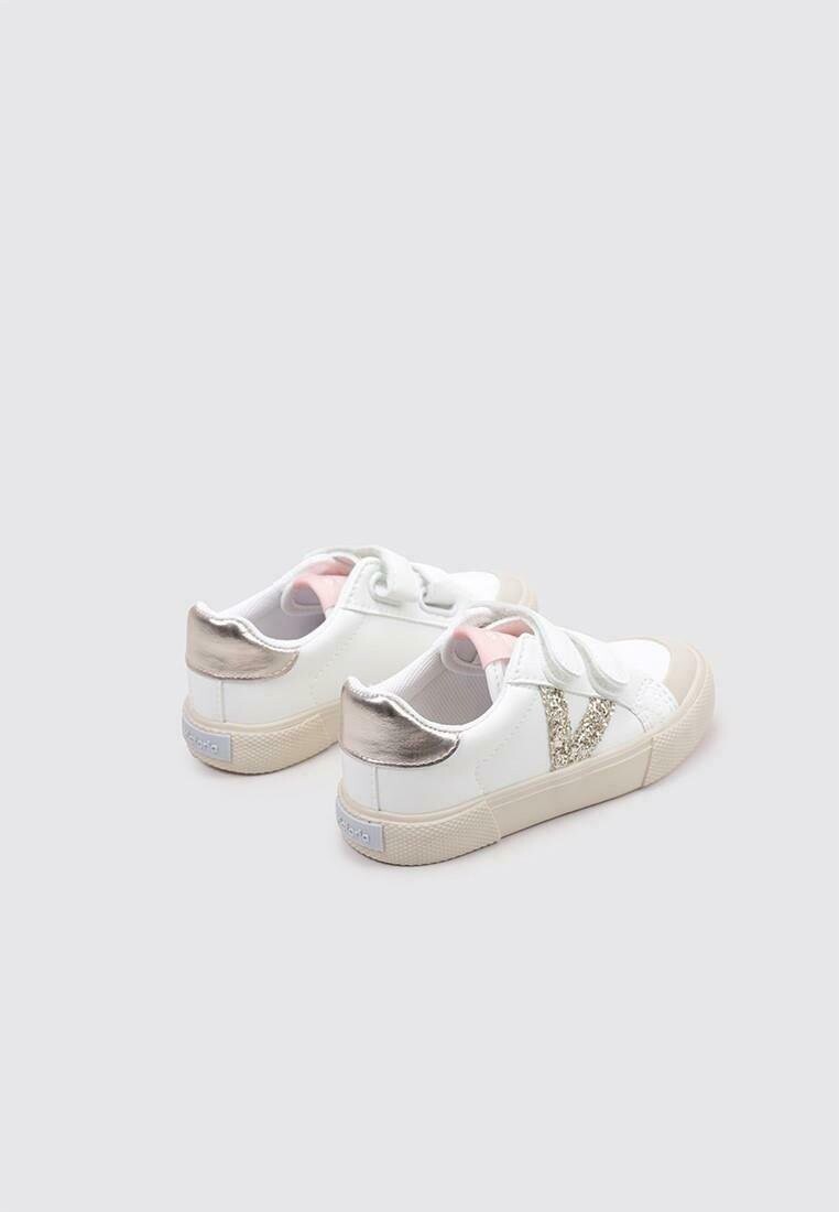 Низкие кроссовки Victoria Shoes, розовые — фото 4